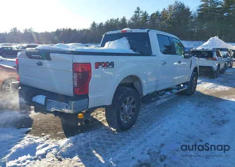 2021 Ford F-250 Lariat из США, поврежденный, VIN 1FT7W2BN8MEC01820